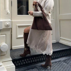 KINZY BOOTS DK BROWN SUEDE(Kinzy Boots Dk Brown Suede) -Dolce Vita Sale Store 13 9450f168 03cf 4094 84d2 11b323362d64