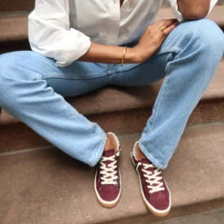 ZINA SNEAKERS BURGUNDY CRINKLE PATENT(Zina Sneakers Burgundy Crinkle Patent) -Dolce Vita Sale Store 13 fc078ed4 bafa 4619 9c41 40539e851d58