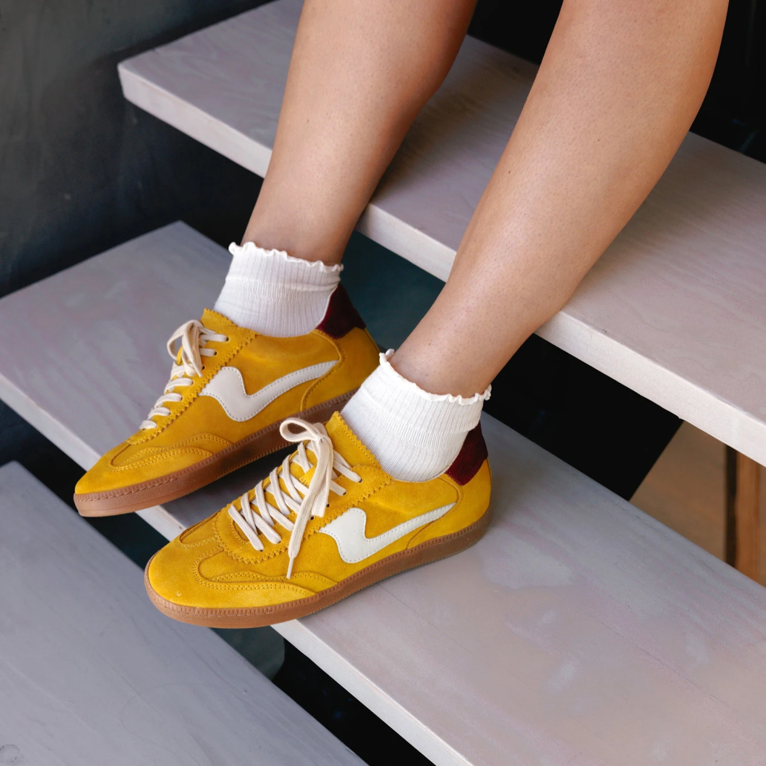 NOTICE SNEAKERS MUSTARD SUEDE(Notice sneakers mustard suede) NOTICE SNEAKERS MUSTARD SUEDE(Notice Sneakers Mustard Suede) -Dolce Vita Sale Store 15 3902e37e 41e7 42aa a780 4f816acced88