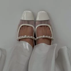 ROLLIN PEARL BALLET FLATS WHITE MESH(Rollin Pearl Ballet Flats White Mesh) 8 ROLLIN PEARL BALLET FLATS WHITE MESH(Rollin Pearl Ballet Flats White Mesh) -Dolce Vita Sale Store 21 44809fb3 4bc6 4bb0 951a a8695798a83a