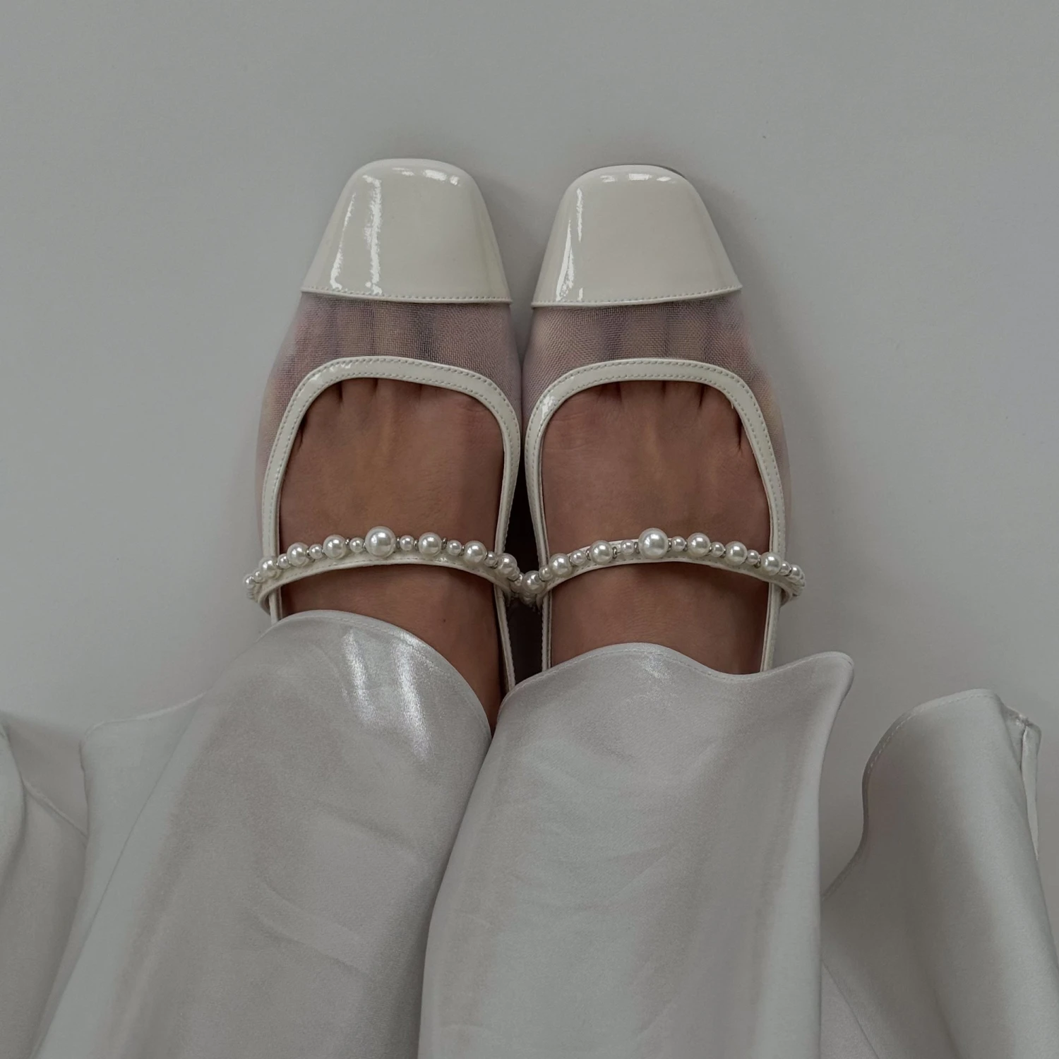 ROLLIN PEARL BALLET FLATS WHITE MESH(Rollin pearl ballet flats white mesh) ROLLIN PEARL BALLET FLATS WHITE MESH(Rollin Pearl Ballet Flats White Mesh) -Dolce Vita Sale Store 21 44809fb3 4bc6 4bb0 951a a8695798a83a