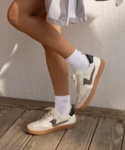 NOTICE SNEAKERS WHITE GREY LEATHER(Notice Sneakers White Grey Leather) -Dolce Vita Sale Store 29 873eb745 0cff 407c 9cd2 84dae4759189