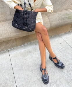 EMILIO FLATS MIDNIGHT CRINKLE PATENT LEATHER(Emilio Flats Midnight Crinkle Patent Leather) -Dolce Vita Sale Store 33 60a480f1 dcf5 49e0 8f2a d5b56e0a889f