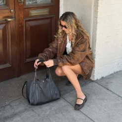 CADEL BALLET FLATS DK LEOPARD MESH(Cadel Ballet Flats Dk Leopard Mesh) -Dolce Vita Sale Store 40stepholejn CADEL DK LEOPARD MESH 1