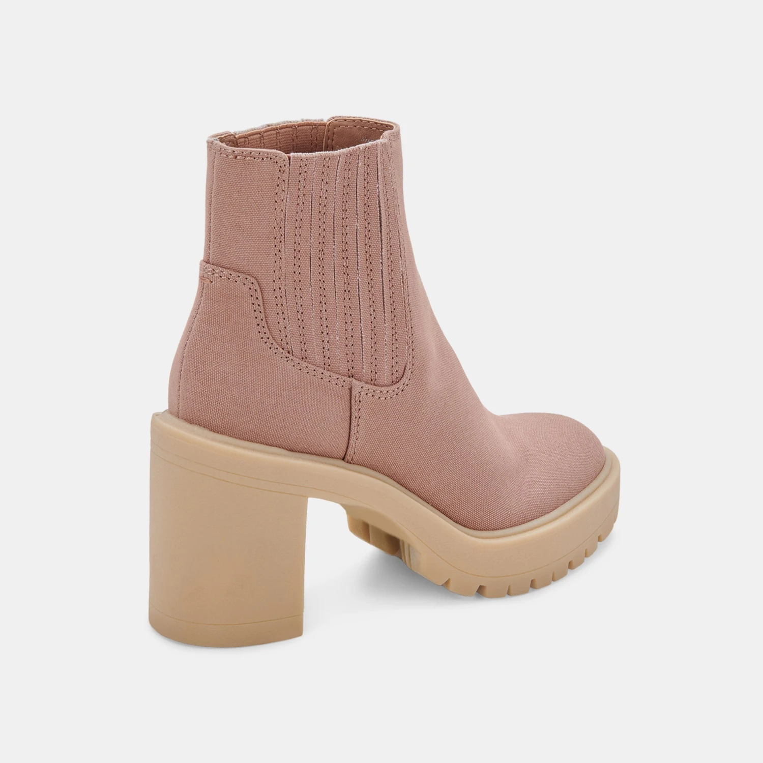 CASTER BOOTIES CAFE CANVAS(Caster booties in cafe canvas) CASTER BOOTIES CAFE CANVAS(Caster Booties In Cafe Canvas) -Dolce Vita Sale Store DOLCEVITA BOOTIES CASTER CAFE CANVAS 03