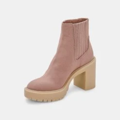 CASTER BOOTIES CAFE CANVAS(Caster Booties In Cafe Canvas) 7 CASTER BOOTIES CAFE CANVAS(Caster Booties In Cafe Canvas) -Dolce Vita Sale Store DOLCEVITA BOOTIES CASTER CAFE CANVAS 08