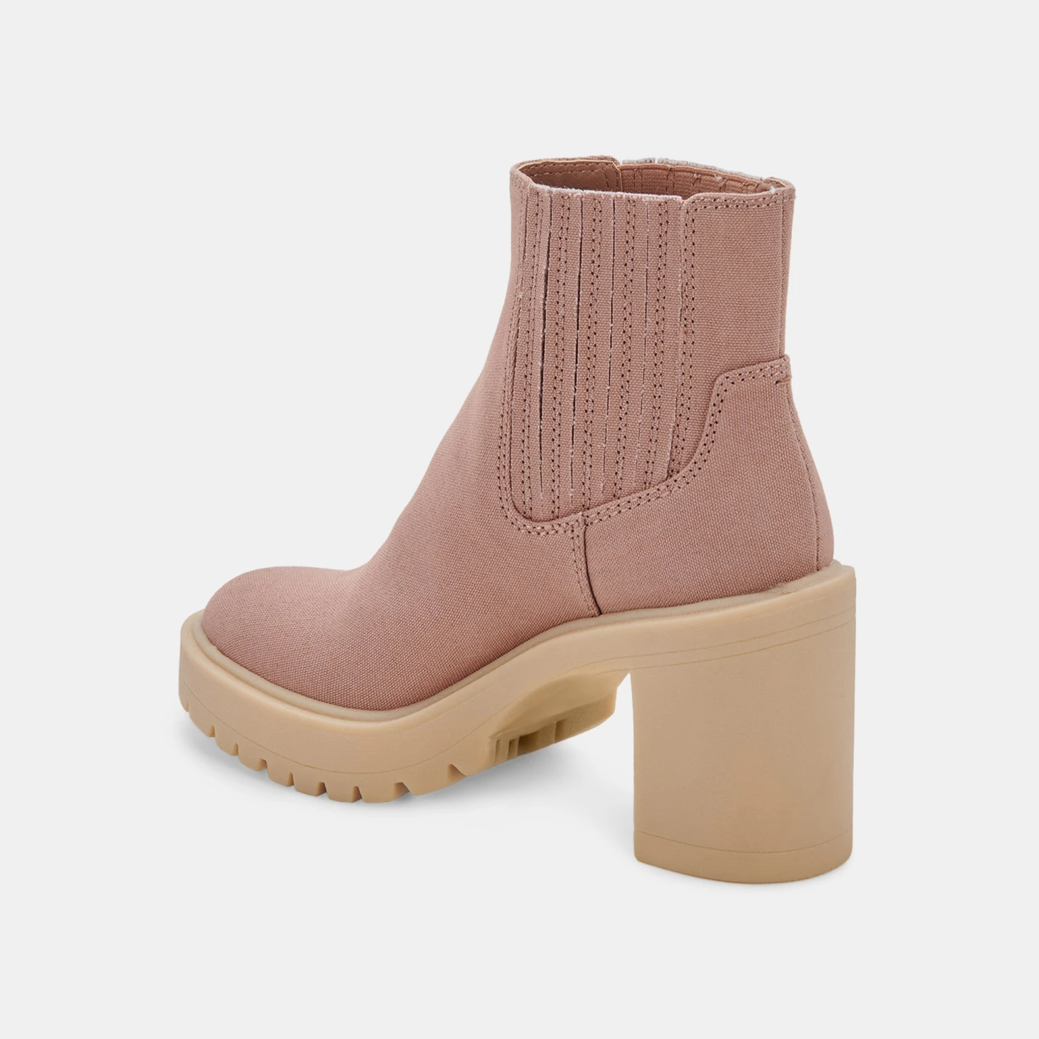 CASTER BOOTIES CAFE CANVAS(Caster booties in cafe canvas) CASTER BOOTIES CAFE CANVAS(Caster Booties In Cafe Canvas) -Dolce Vita Sale Store DOLCEVITA BOOTIES CASTER CAFE CANVAS 09