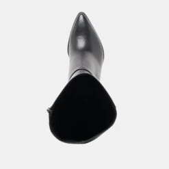 ALDY BOOTS BLACK LEATHER(Aldy Boots Black Leather) -Dolce Vita Sale Store DOLCEVITA BOOTS ALDY BLACKLEATHER 06