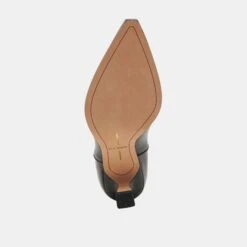 ANGEL BOOTIES BLACK WHITE LEATHER(Angel Booties Black White Leather) 13 ANGEL BOOTIES BLACK WHITE LEATHER(Angel Booties Black White Leather) -Dolce Vita Sale Store DOLCEVITA BOOTS ANGEL BLACK WHITE LEATHER 07