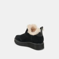 ARDY PLUSH H2O BOOTIES ONYX SUEDE(Ardy Plush H2o Booties Onyx Suede) -Dolce Vita Sale Store DOLCEVITA BOOTS ARDYPLUSHH2O ONYXSUEDEH2O 09