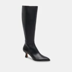 AUGGIE WIDE CALF BOOTS BLACK LEATHER(Auggie Wide Calf Boots Black Leather) 11 AUGGIE WIDE CALF BOOTS BLACK LEATHER(Auggie Wide Calf Boots Black Leather) -Dolce Vita Sale Store DOLCEVITA BOOTS AUGGIE BLACKLEATHER 01 79ee5a42 92f3 44b3 8e47 64a06fdee438