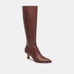Dolce Vita AUGGIE BOOTS CHOCOLATE LEATHER(Auggie Boots Chocolate Leather) -Dolce Vita Sale Store DOLCEVITA BOOTS AUGGIE CHOCOLATELEATHER 01