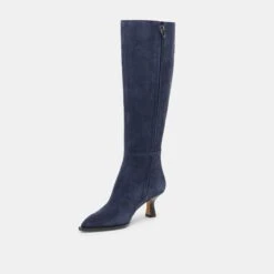 AUGGIE BOOTS NAVY SUEDE(Auggie Boots Navy Suede) -Dolce Vita Sale Store DOLCEVITA BOOTS AUGGIE NAVYSUEDE 09