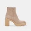 CASTER H2O WIDE BOOTIES DUNE SUEDE - Re:vita(Caster H2o Wide Booties Dune Suede Resale) -Dolce Vita Sale Store DOLCEVITA BOOTS CASTERH2O DUNESUEDE 02