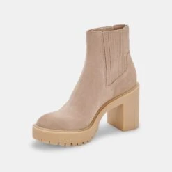 CASTER H2O WIDE BOOTIES DUNE SUEDE - Re:vita(Caster H2o Wide Booties Dune Suede Resale) -Dolce Vita Sale Store DOLCEVITA BOOTS CASTERH2O DUNESUEDE 08