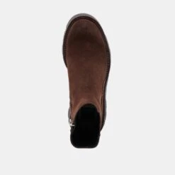 EMMET H2O BOOTS DK BROWN SUEDE(Emmet H2o Boots Dk Brown Suede) 9 EMMET H2O BOOTS DK BROWN SUEDE(Emmet H2o Boots Dk Brown Suede) -Dolce Vita Sale Store DOLCEVITA BOOTS EMMET H2O DK BROWN SUEDE H2O 06