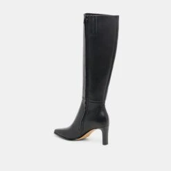 EMMI WIDE CALF BOOTS BLACK LEATHER(Emmi Wide Calf Boots Black Leather) 11 EMMI WIDE CALF BOOTS BLACK LEATHER(Emmi Wide Calf Boots Black Leather) -Dolce Vita Sale Store DOLCEVITA BOOTS EMMIWC BLACKLEATHER 02