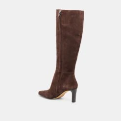 EMMI WIDE CALF BOOTS DK BROWN SUEDE(Emmi Wide Calf Boots Dk Brown Suede) 6 EMMI WIDE CALF BOOTS DK BROWN SUEDE(Emmi Wide Calf Boots Dk Brown Suede) -Dolce Vita Sale Store DOLCEVITA BOOTS EMMIWC DKBROWNSUEDE 02