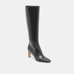 EMMI NARROW CALF BOOTS BLACK LEATHER(Emmi Narrow Calf Boots Black Leather) -Dolce Vita Sale Store DOLCEVITA BOOTS EMMI BLACKLEATHER 01 7cc18fa0 2ab9 41d9 bf20 da1fd0498a77