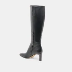 EMMI BOOTS BLACK LEATHER(Emmi Boots Black Leather) -Dolce Vita Sale Store DOLCEVITA BOOTS EMMI BLACKLEATHER 08