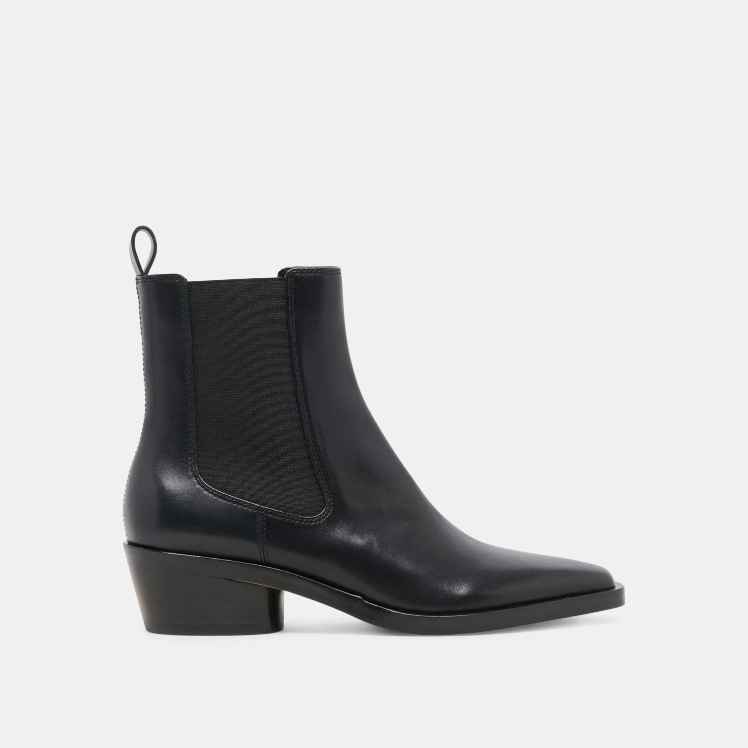 FOSTER BOOTIES BLACK LEATHER(Foster booties black leather) FOSTER BOOTIES BLACK LEATHER(Foster Booties Black Leather) -Dolce Vita Sale Store DOLCEVITA BOOTS FOSTER BLACK LEATHER 02