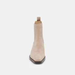 FOSTER BOOTIES TAUPE SUEDE(Foster Booties Taupe Suede) -Dolce Vita Sale Store DOLCEVITA BOOTS FOSTER TAUPE SUEDE 04