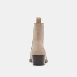 FOSTER BOOTIES TAUPE SUEDE(Foster Booties Taupe Suede) -Dolce Vita Sale Store DOLCEVITA BOOTS FOSTER TAUPE SUEDE 05