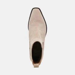 FOSTER BOOTIES TAUPE SUEDE(Foster Booties Taupe Suede) -Dolce Vita Sale Store DOLCEVITA BOOTS FOSTER TAUPE SUEDE 06