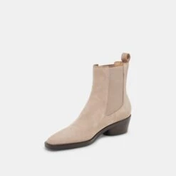FOSTER BOOTIES TAUPE SUEDE(Foster Booties Taupe Suede) -Dolce Vita Sale Store DOLCEVITA BOOTS FOSTER TAUPE SUEDE 08