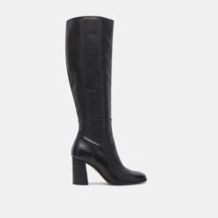 Dolce Vita FYNN BOOTS ONYX LEATHER(Fynn Boots Onyx Leather)