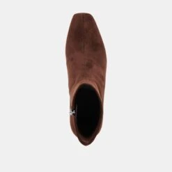 GLAMOR BOOTS DK BROWN STELLA SUEDE(Glamor Boots Dk Brown Stella Suede) -Dolce Vita Sale Store DOLCEVITA BOOTS GLAMOR DK BROWN STELLA SUEDE 06