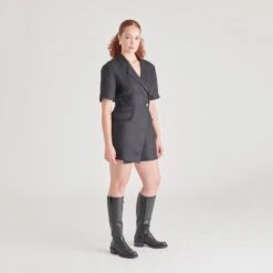 GLORY H2O BOOTS BLACK LEATHER(Glory H2o Boots Black Leather) 9 GLORY H2O BOOTS BLACK LEATHER(Glory H2o Boots Black Leather) -Dolce Vita Sale Store DOLCEVITA BOOTS GLORYH2O BLACKLEATHER ONFOOT