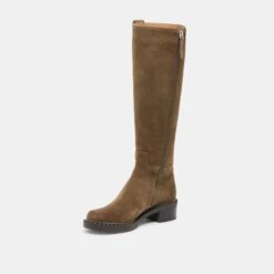GLORY H2O BOOTS OLIVE SUEDE(Glory H2o Boots Olive Suede) -Dolce Vita Sale Store DOLCEVITA BOOTS GLORYH2O OLIVESUEDEH2O 09