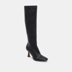 GYRA EXTRA WIDE CALF BOOTS BLACK LEATHER(Gyra Extra Wide Calf Boots Black Leather) -Dolce Vita Sale Store DOLCEVITA BOOTS GYRA BLACKLEATHER 01 924a648b e879 4aba afac 5d8554e9fa3f
