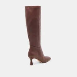 GYRA BOOTS CHOCOLATE LEATHER(Gyra Boots Chocolate Leather) 5 GYRA BOOTS CHOCOLATE LEATHER(Gyra Boots Chocolate Leather) -Dolce Vita Sale Store DOLCEVITA BOOTS GYRA CHOCOLATE LEATHER 03