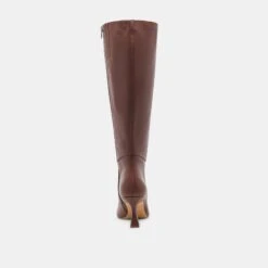 GYRA EXTRA WIDE CALF BOOTS CHOCOLATE LEATHER(Gyra Extra Wide Calf Boots Chocolate Leather) -Dolce Vita Sale Store DOLCEVITA BOOTS GYRA CHOCOLATE LEATHER 05 acf24283 0b57 4e00 b8c9 85ef860ec088