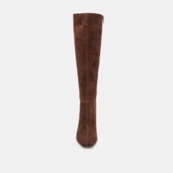 GYRA BOOTS DK BROWN SUEDE(Gyra Boots Dk Brown Suede) -Dolce Vita Sale Store DOLCEVITA BOOTS GYRA DKBROWNSUEDE 01