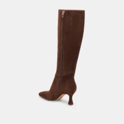 GYRA BOOTS DK BROWN SUEDE(Gyra Boots Dk Brown Suede) -Dolce Vita Sale Store DOLCEVITA BOOTS GYRA DKBROWNSUEDE 04