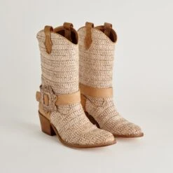 HOSS BOOTS BROWN MULTI RAFFIA(Hoss Boots Brown Multi Raffia) -Dolce Vita Sale Store DOLCEVITA BOOTS HOSS BROWNMULTIRAFFIA DETAILS 01 fdd12e1f 6ef4 4e8a a0ad 8ad21a1bf6e0
