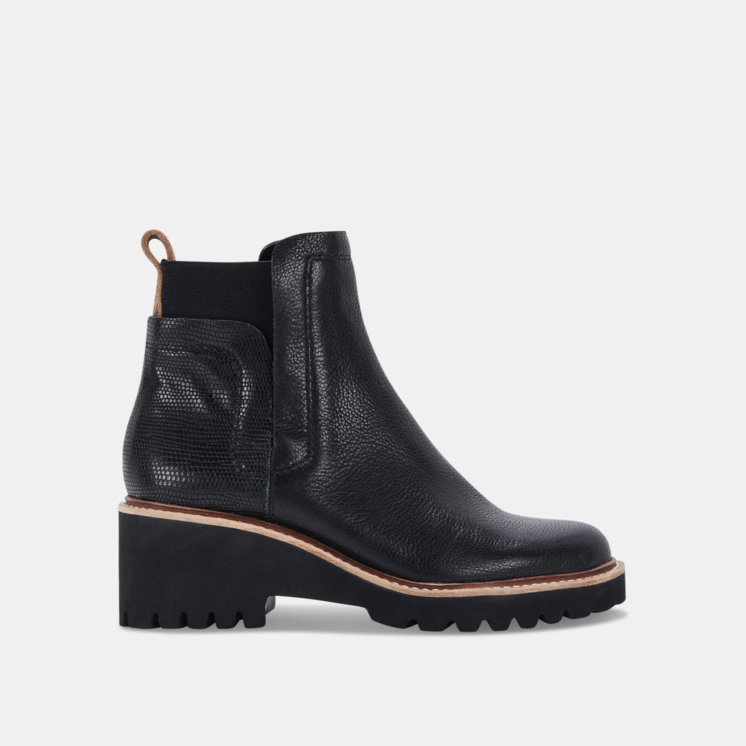 HUEY H2O BOOTS BLACK LEATHER(Huey h2o boots in black leather) HUEY H2O BOOTS BLACK LEATHER(Huey H2o Boots In Black Leather) -Dolce Vita Sale Store DOLCEVITA BOOTS HUEYH20 BLACKLEATHERH20 02