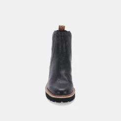 HUEY H2O WIDE BOOTIES BLACK LEATHER H2O(Huey H2o Wide Booties Black Leather H2o) -Dolce Vita Sale Store DOLCEVITA BOOTS HUEYH20 BLACKLEATHERH20 04 6523888a 80ea 4635 9e5e 7c2cfb68413d