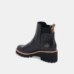 HUEY H2O BOOTS BLACK LEATHER(Huey H2o Boots In Black Leather) 8 HUEY H2O BOOTS BLACK LEATHER(Huey H2o Boots In Black Leather) -Dolce Vita Sale Store DOLCEVITA BOOTS HUEYH20 BLACKLEATHERH20 09