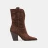 JESSEY BOOTS DK BROWN SUEDE(Jessey Boots Dk Brown Suede) 1 JESSEY BOOTS DK BROWN SUEDE(Jessey Boots Dk Brown Suede) -Dolce Vita Sale Store DOLCEVITA BOOTS JESSEY DK BROWN SUEDE 02