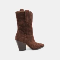 JESSEY BOOTS DK BROWN SUEDE(Jessey Boots Dk Brown Suede) -Dolce Vita Sale Store DOLCEVITA BOOTS JESSEY DK BROWN SUEDE 03