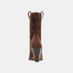 JESSEY BOOTS DK BROWN SUEDE(Jessey Boots Dk Brown Suede) -Dolce Vita Sale Store DOLCEVITA BOOTS JESSEY DK BROWN SUEDE 05