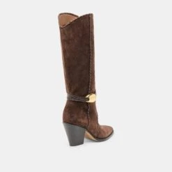JODY WIDE CALF BOOTS DK BROWN SUEDE(Jody Wide Calf Boots Dk Brown Suede) -Dolce Vita Sale Store DOLCEVITA BOOTS JODY DKBROWNSUEDE 03 bf012ee2 efaf 47a3 a3b5 31792187502a
