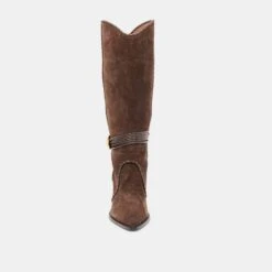 JODY BOOTS DK BROWN SUEDE(Jody Boots Dk Brown Suede) 7 JODY BOOTS DK BROWN SUEDE(Jody Boots Dk Brown Suede) -Dolce Vita Sale Store DOLCEVITA BOOTS JODY DKBROWNSUEDE 04