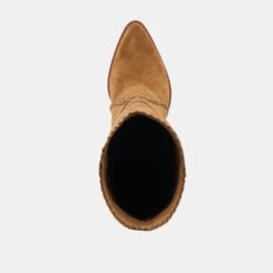 JODY BOOTS LT BROWN SUEDE(Jody Boots Lt Brown Suede) -Dolce Vita Sale Store DOLCEVITA BOOTS JODY LTBROWNSUEDE 06