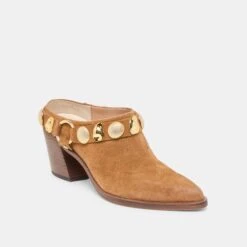 KANYON HEELS BROWN SUEDE(Kanyon Heels Brown Suede) -Dolce Vita Sale Store DOLCEVITA BOOTS KANYON BROWNSUEDE 01
