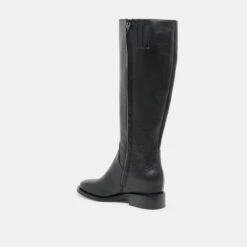 KILIAN H2O WIDE CALF BOOTS BLACK LEATHER(Kilian H2o Wide Calf Boots Black Leather) 6 KILIAN H2O WIDE CALF BOOTS BLACK LEATHER(Kilian H2o Wide Calf Boots Black Leather) -Dolce Vita Sale Store DOLCEVITA BOOTS KILIANH2OWC BLACKLEATHER 02 2